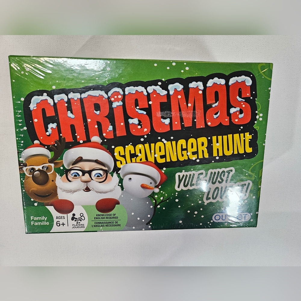 Christmas Scavenger Hunt Game Family Fun Holiday‎ Winter Party Social Activity